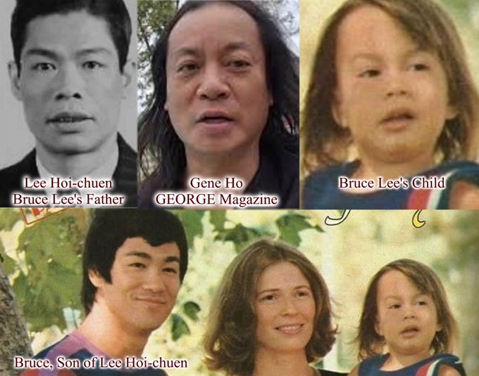 Bruce Lee's father was Lee Hoi-chuen.