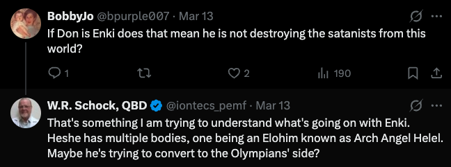 Heshe has multiple bodies.